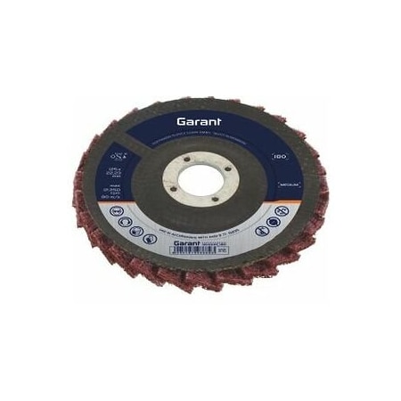 Garant Fleece Flap Disc, Dia: 125 mm, Grit: 180 566340 180